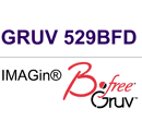 B-free GRUV 529 Gloss White Grey Perm 5-yr 3mil 54"x150'