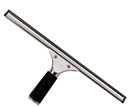 Stainless Steel Squeege w/12" Rubber Blade