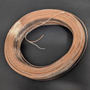 Low Voltage #24 Copper-Silver Wire Pair Clear 150M